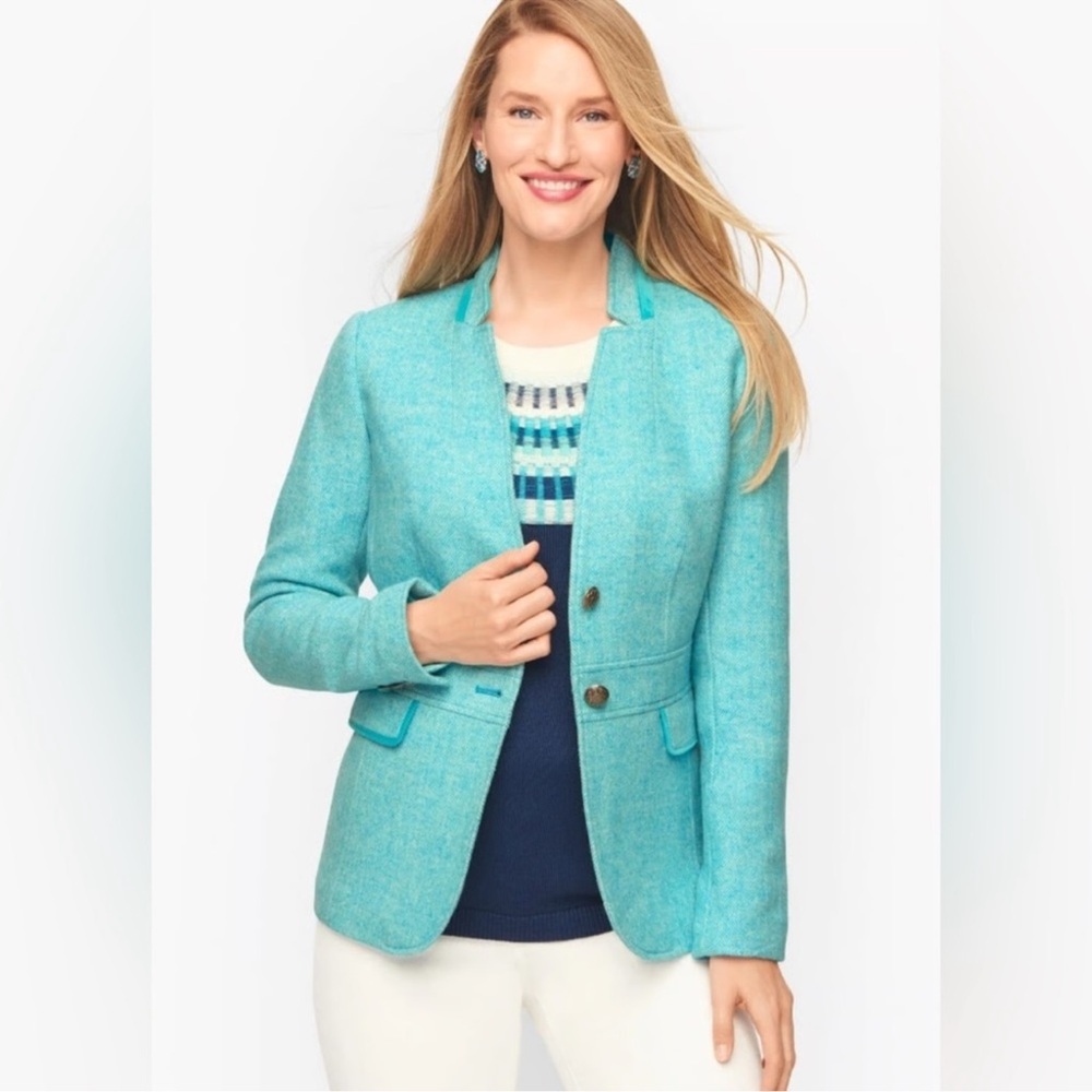 Talbots Teal Blazer